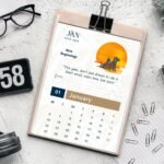 Z025 Motivation Calendar (Printable Format) - Image 2