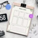 Combo Set Planner Printable (PDF Format) Minimalist - Image 3