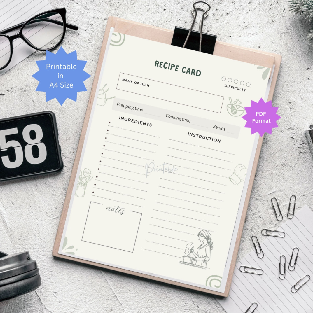 photo_2026-01-28_12-13-50 Recipe Card/cooking card Printable PDF Format - Image 1